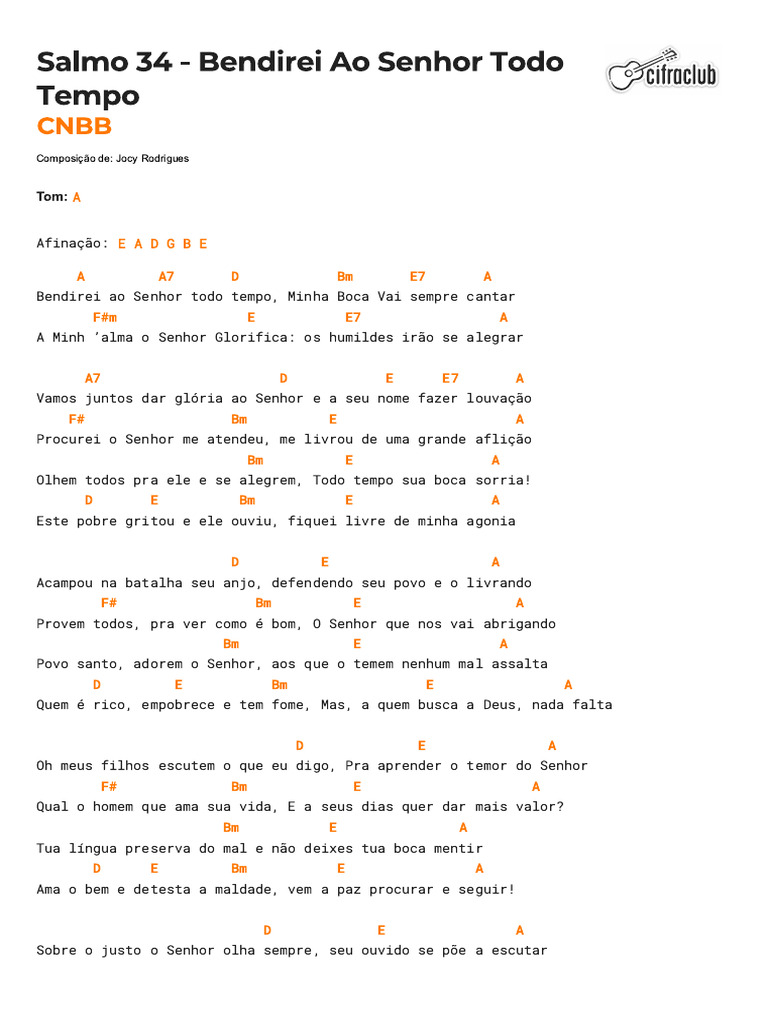 Salmo 34 | PDF