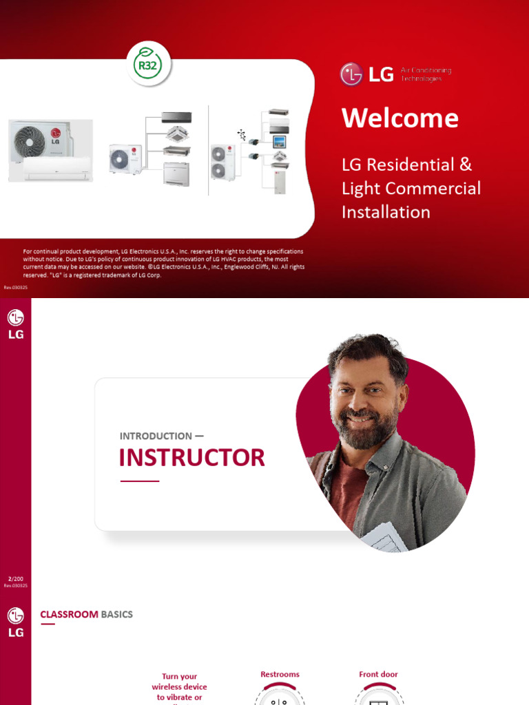 LG - RLC Installation Essentials Single and Multi-Zone - ILT | PDF ...