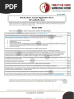 BHF Practice Number Application Guide | PDF | Notary Public | Cheque