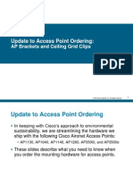 Update To Access Point Ordering:: AP Brackets and Ceiling Grid Clips