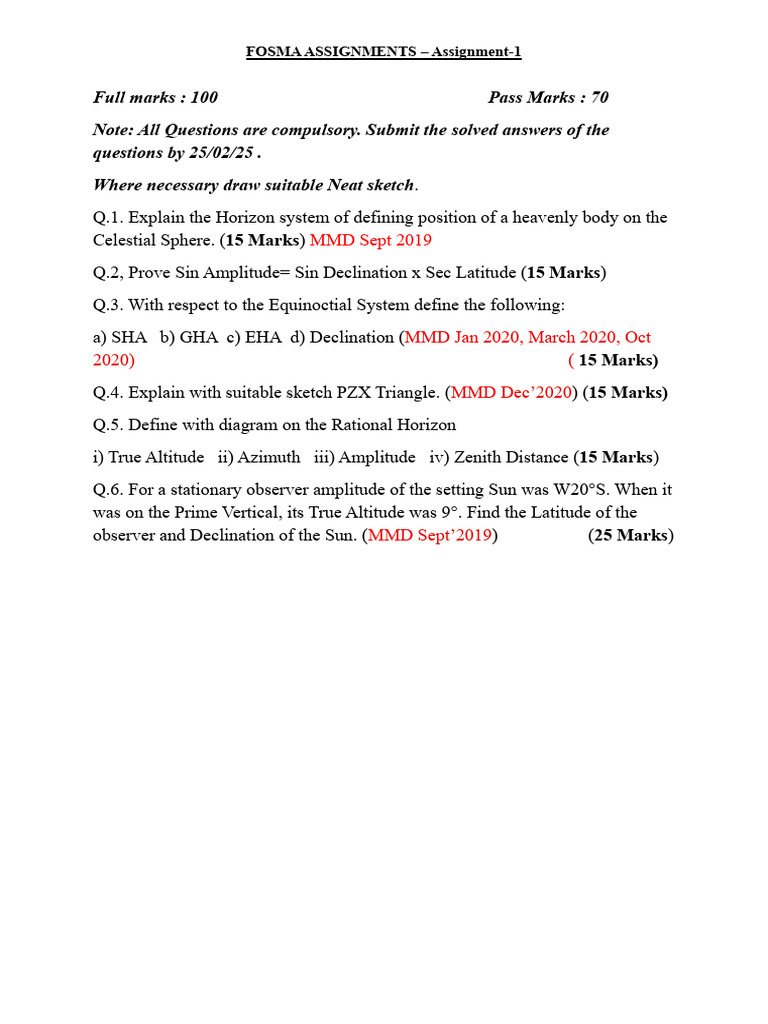 Assignment 1 Dated 24.10.25 | PDF