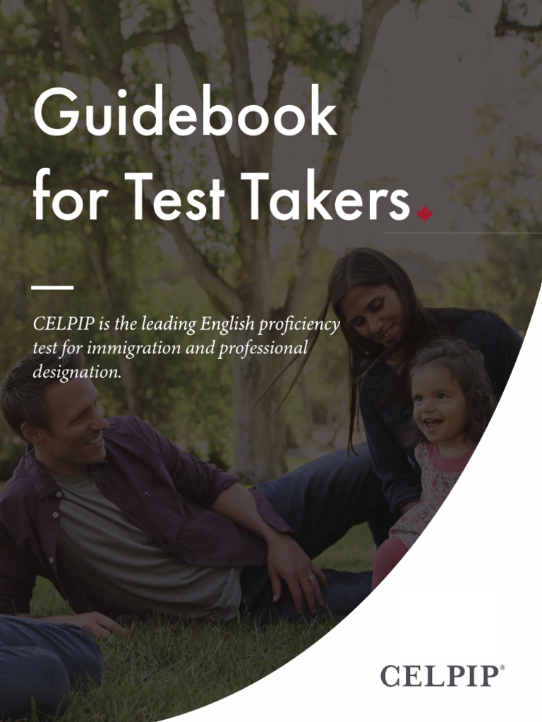 CELPIP Test Guide for Test Takers | PDF | Standardized Tests | Human ...
