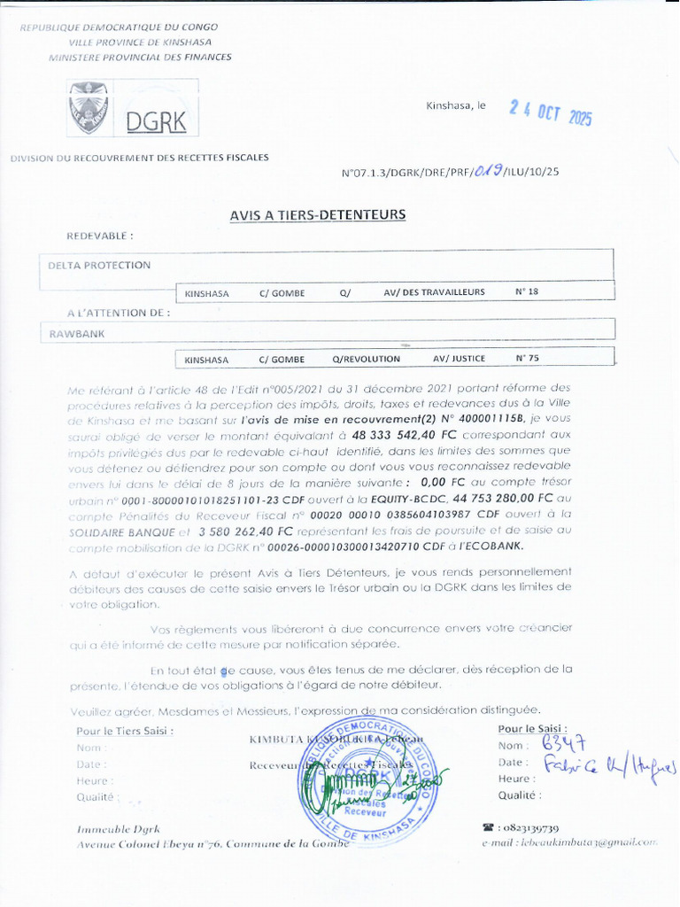 Atd Delta Protection Sarl | PDF