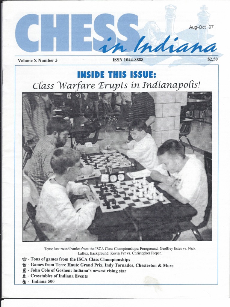 Indiana State Chess Association – OEAXUX