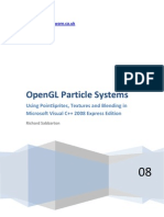 OpenGL - Particle System Tutorial - Blending - Point Sprites
