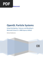 OpenGL - Particle System Tutorial - Blending - Point Sprites