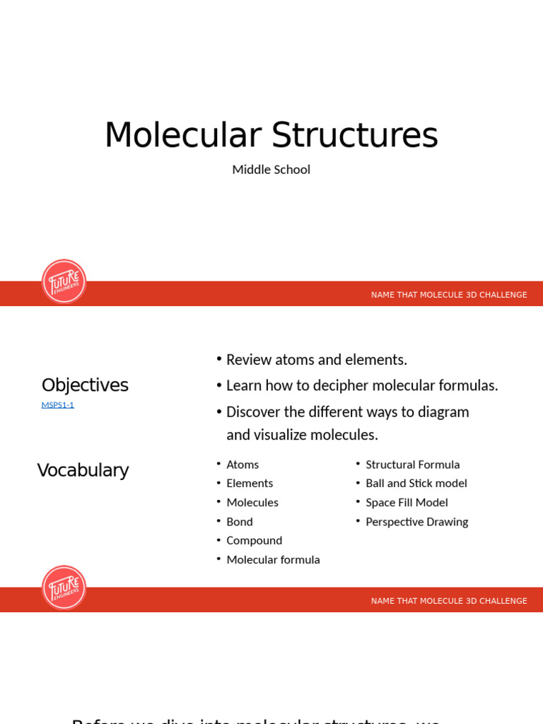 3D Molecule Visualization Challenge | PDF | Molecules | Chemical Elements