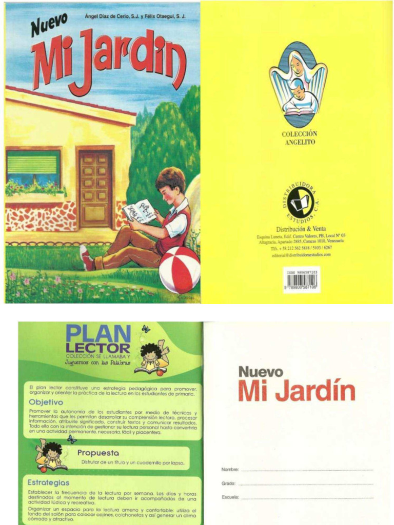 Mi Jardín - Libro Infantil para Aprender A Leer | PDF
