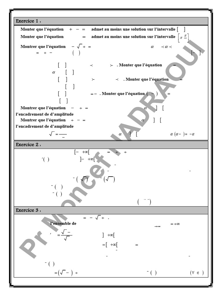Résolution d'équations et fonctions réciproques | PDF | Fonction ...