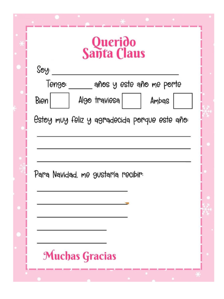 Cartas A Santa | PDF