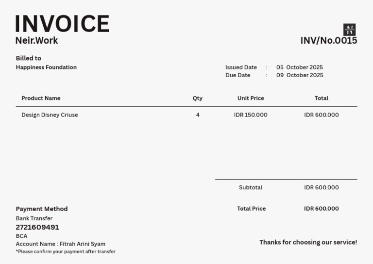 Inv 0015 | PDF