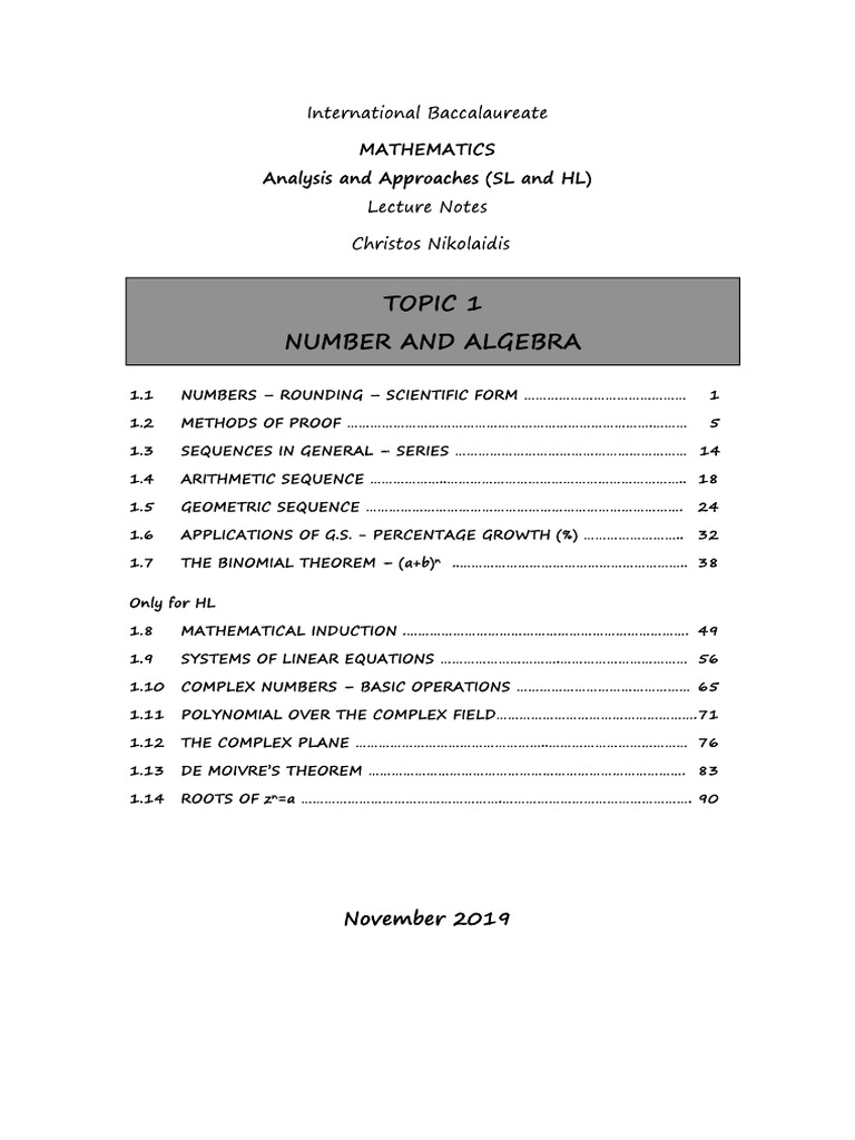 Full SL Notes Merged | PDF