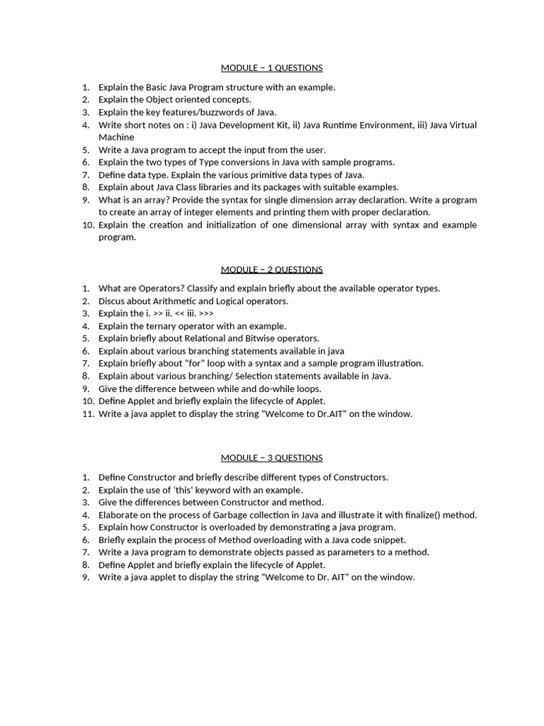 1 | PDF | Java (Programming Language) | Class (Computer Programming)