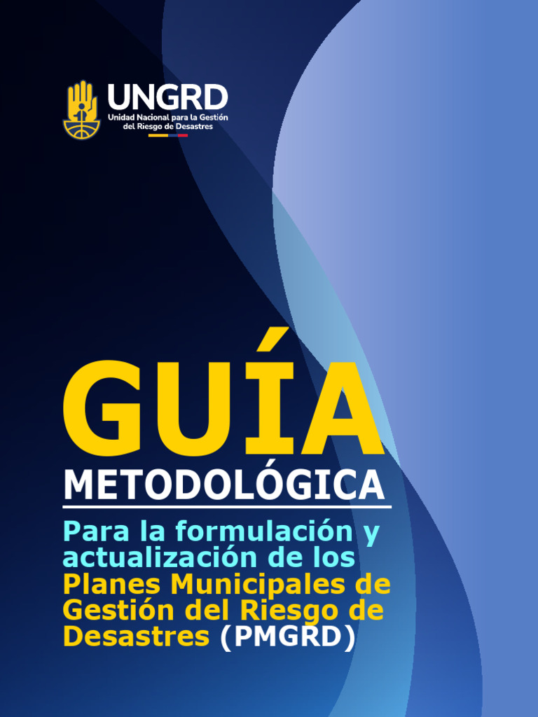 Guía para Actualización del PMGRD | PDF | Resiliencia climática ...
