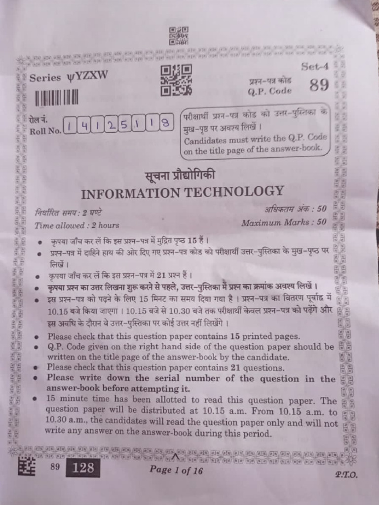 Pyq Class 10th | PDF