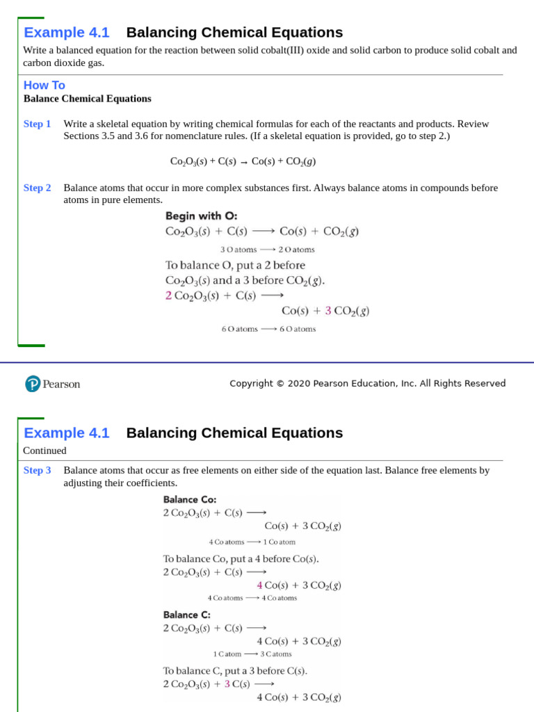 CH 4 - Example Problems | PDF | Mole (Unit) | Stoichiometry