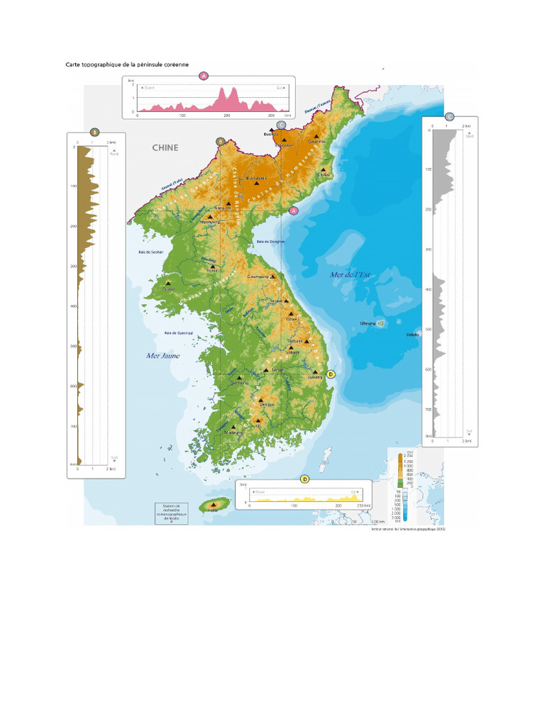 Carte Sur La Coree Du Sud | PDF