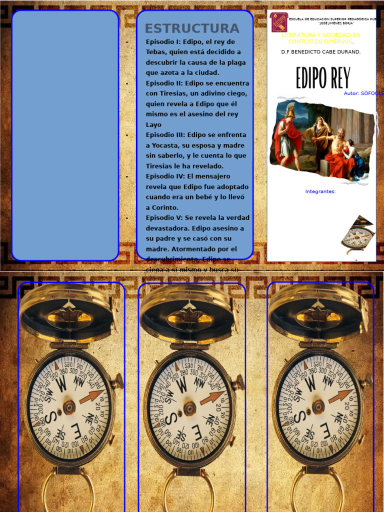 Triptico de Edipo Rey | PDF