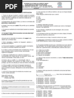 EXERCICIOS DE REVISÃO - 1. ano