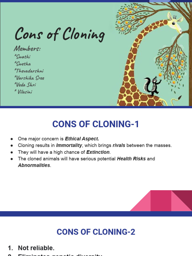 Ethical Concerns and Risks of Cloning | PDF