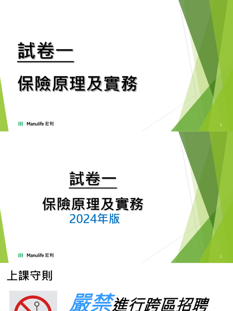 EC PP卷一中文筆記 (2025) ManuTouch | PDF