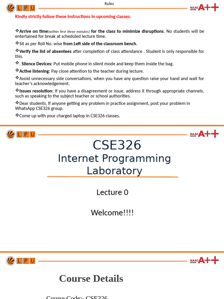 CSE326 Final 0 Lec | PDF | Engineering | Html Element