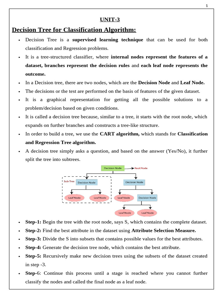 Unit-3 ND Unit-4 ND Unit-5 | PDF | Support Vector Machine | Logistic ...