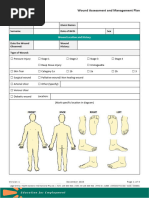 Wound Management Assessment Chart | PDF | Wound | Caregiver
