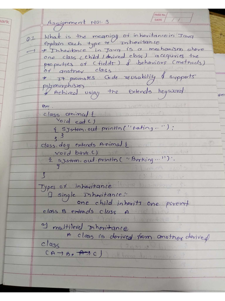 JAVA Assignment 3-6 | PDF