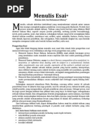 Download Panduan Menulis Esai by Zen Muhammad Alfaruq Dua SN93841869 doc pdf