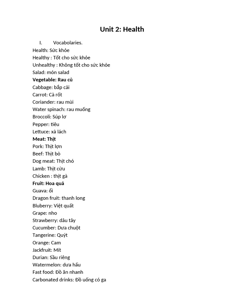 Unit2 Health | PDF