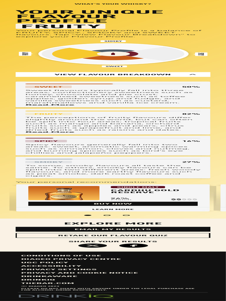 Discover Your Unique Whisky Flavour Profile | PDF