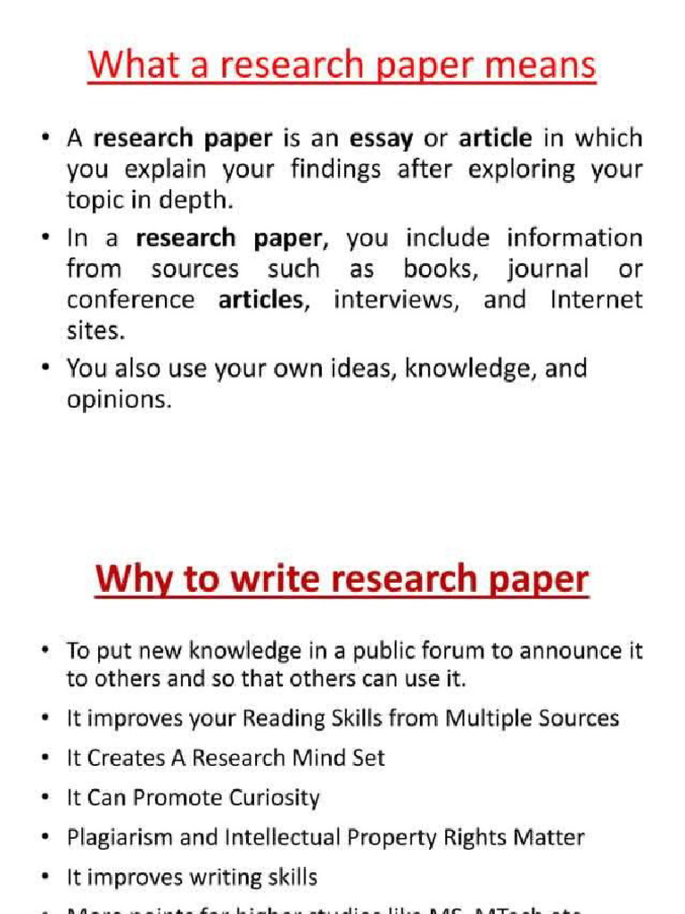 Research Paper | PDF