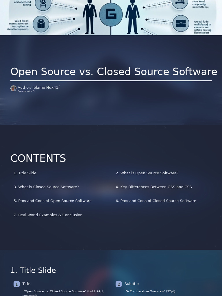 Open vs. Closed Source Software Guide | PDF | Free Software ...