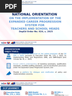 ECP Guidelines for Teacher Reclassification | PDF | Teachers ...