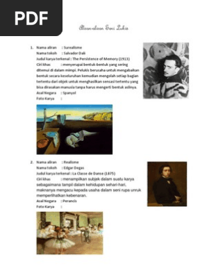 Kesenian Aliran S Lukis