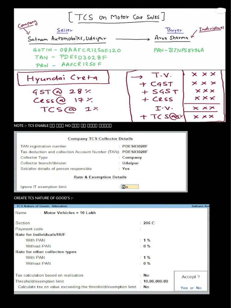 TCS On Car | PDF