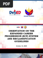 ECP Guidelines for Teacher Reclassification | PDF | Teachers ...