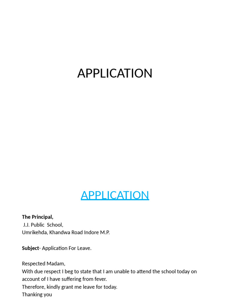 Application | PDF