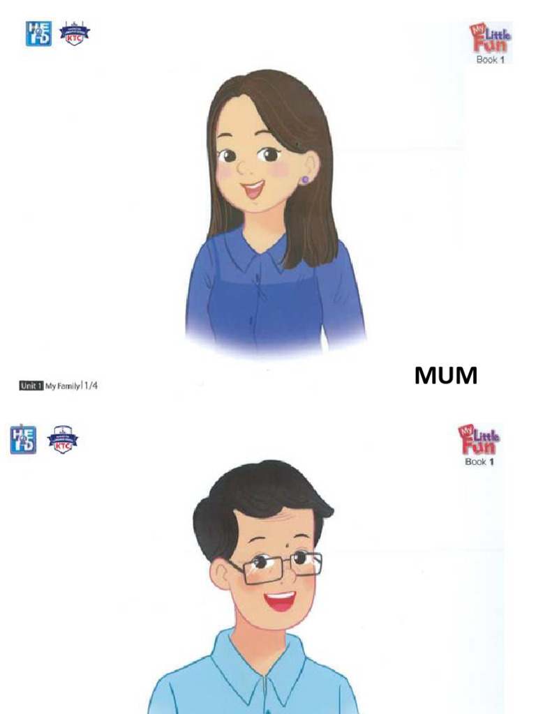 Vocabulary List for Kids: Family & Food | PDF