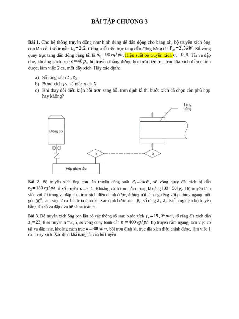 BT Chuong 3 | PDF
