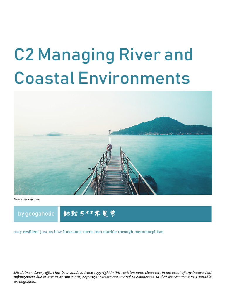 River and Coastal Environment Management | PDF | River Delta | Flood