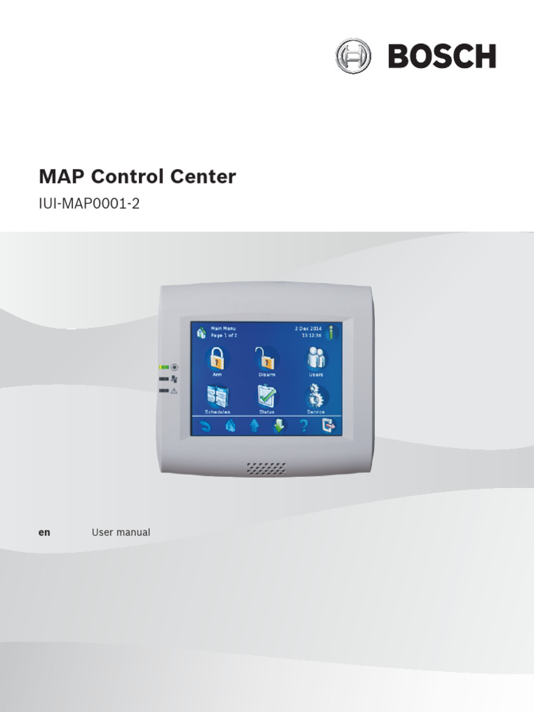MAP Control Center User Manual | PDF | Password | Login