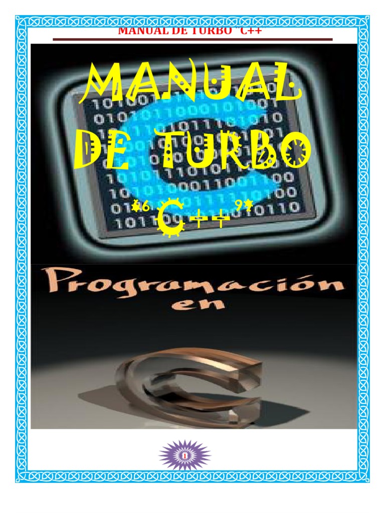 Manual de Turbo C | PDF | C ++ | Lenguaje de programación