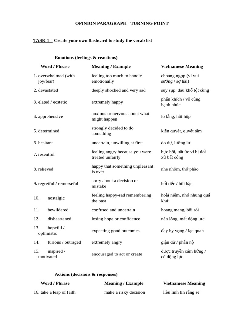 Assignment Week 4 - Turning Point | PDF