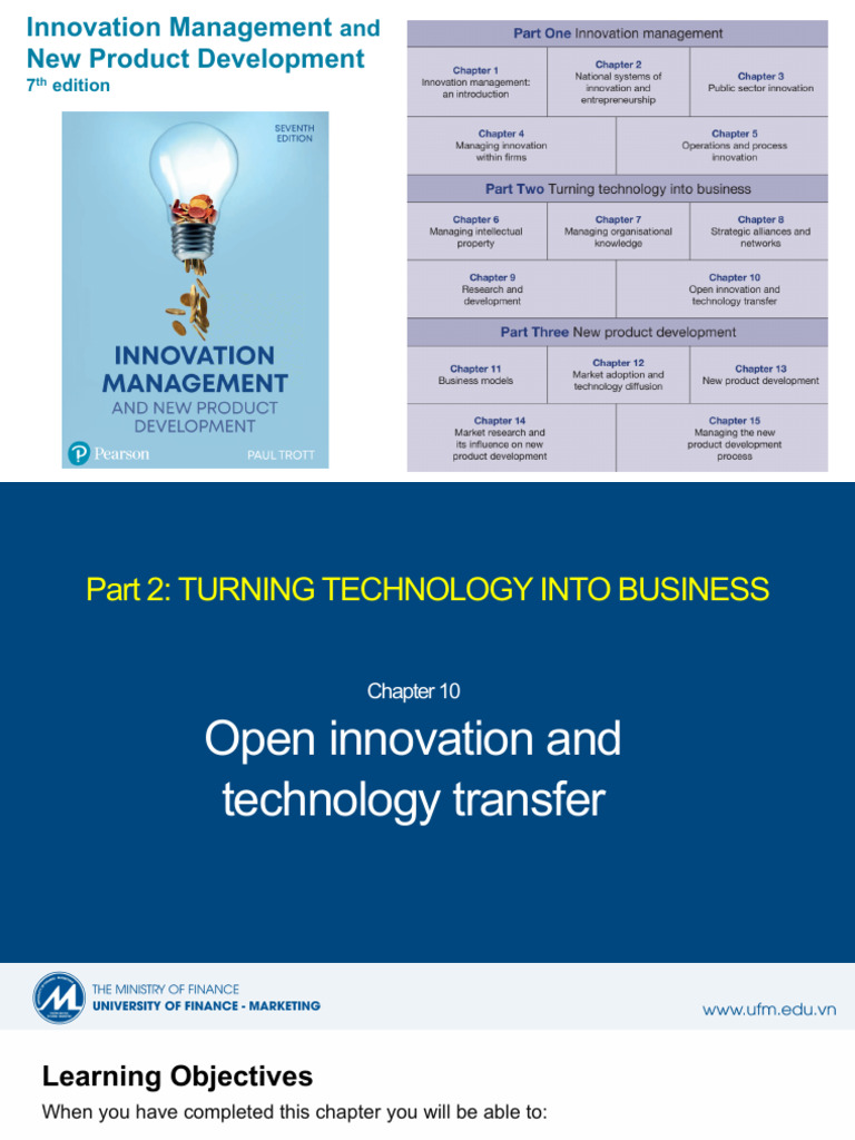Open Innovation and Technology Transfer | PDF | Crowdsourcing | Innovation