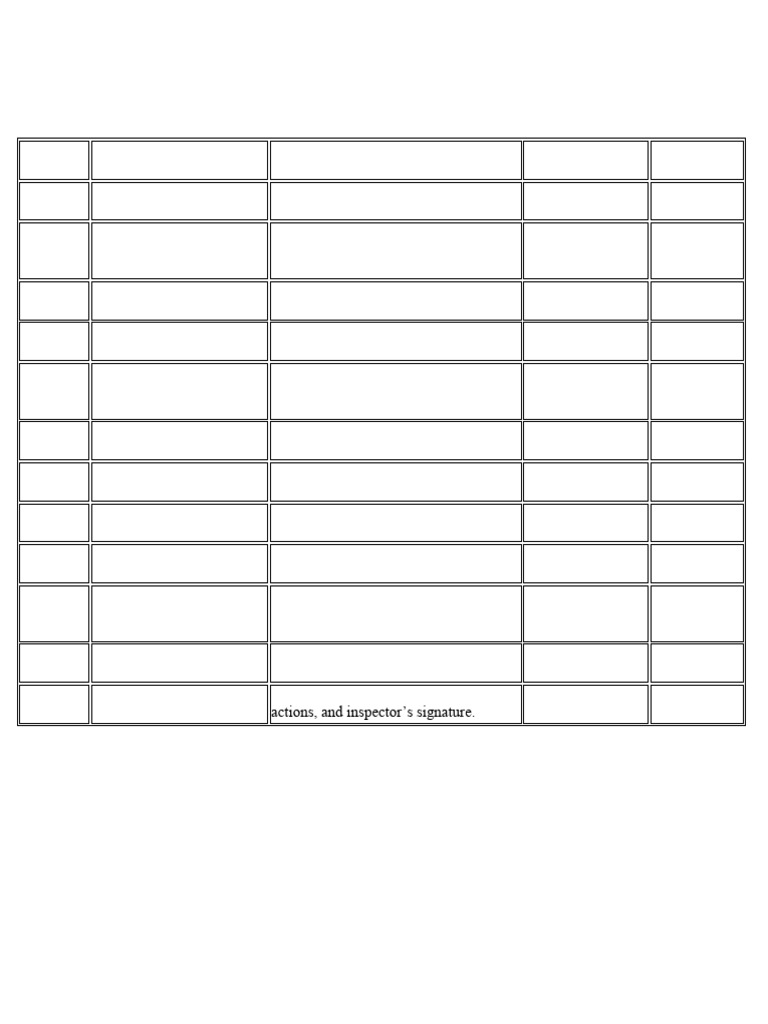 SCBA Inspection Checklist Guide | PDF