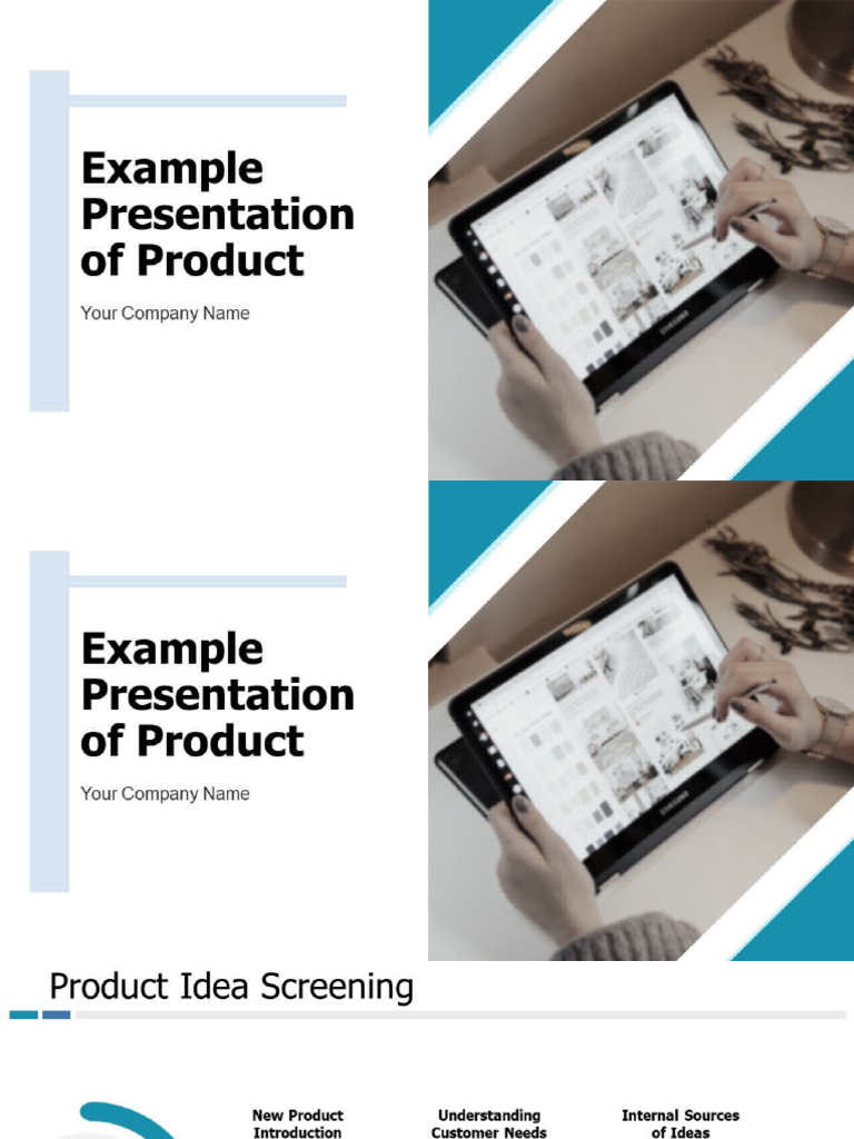 Example Presentation of Product Powerpoint Presentation Slides ...