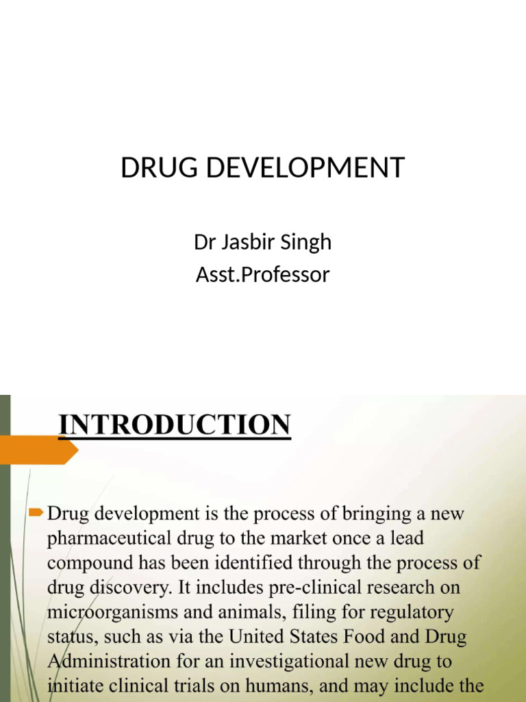 Drug Development | PDF