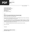 CONTOH SURAT : Surat Minta Sumbangan